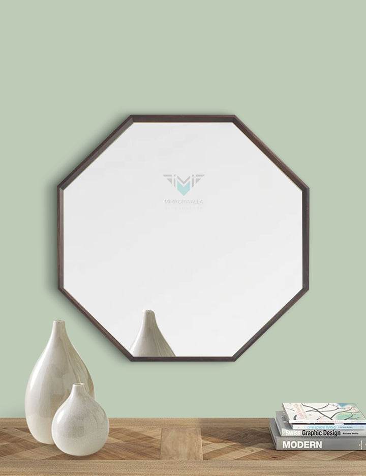 Hexawood Decorative Mirror - Mirrorwalla